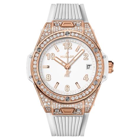 Hublot Big Bang Gold White Automatic Unisex Watch 